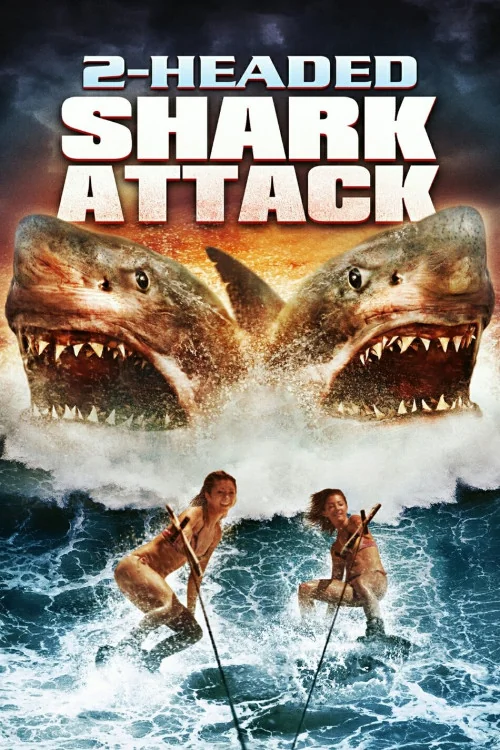 2-Headed Shark Attack Poster