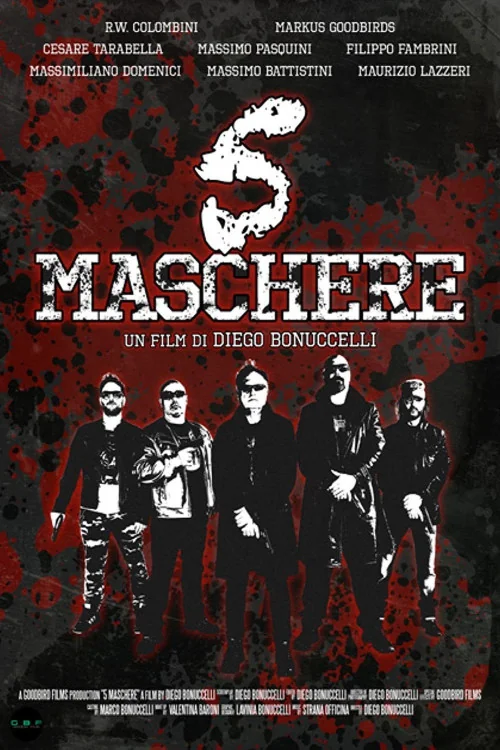 5 Masks Poster