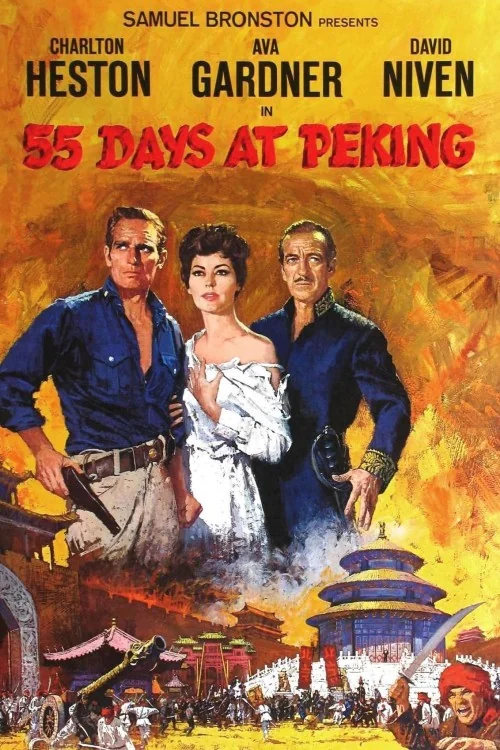 55 Days at Peking Poster