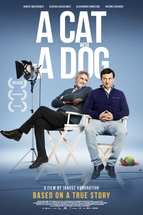 A Cat with a Dog Poster