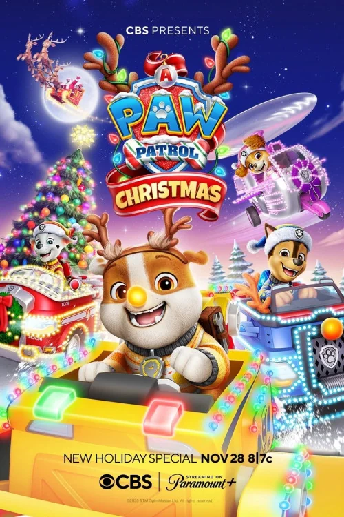 A PAW Patrol Christmas Poster