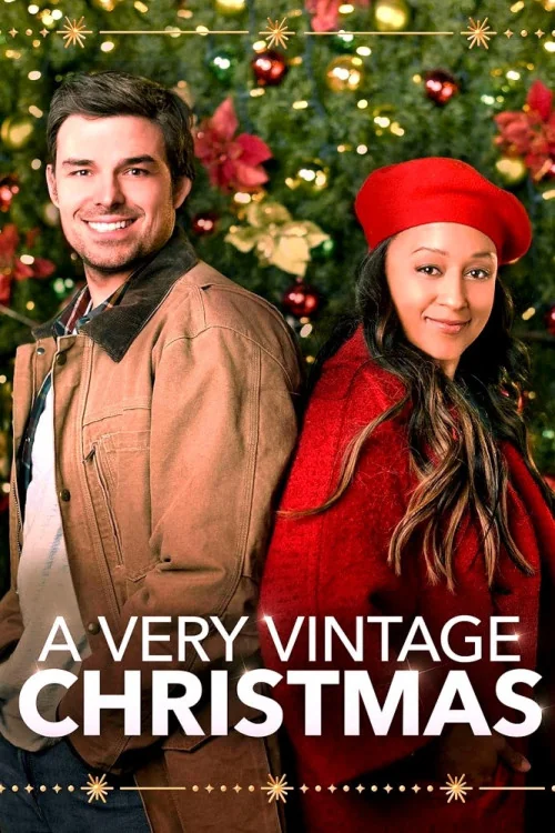 A Very Vintage Christmas Poster