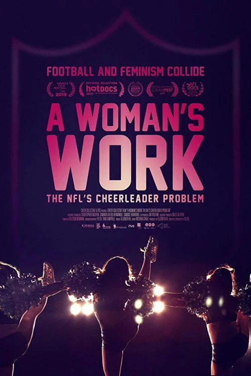 A Woman's Work: The NFL's Cheerleader Problem Poster