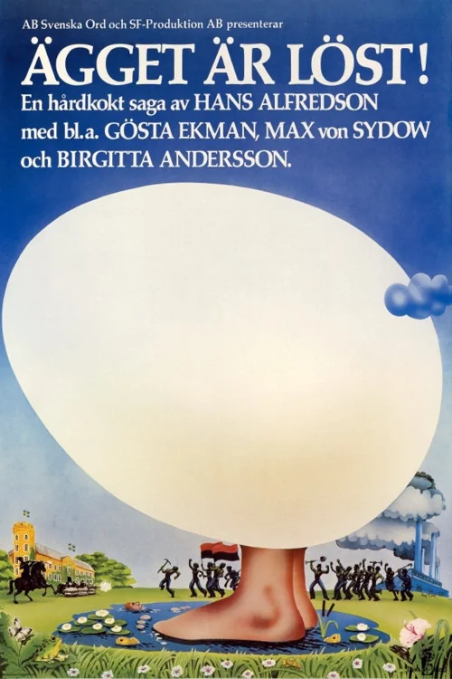 Ägget är löst! En hårdkokt saga Poster