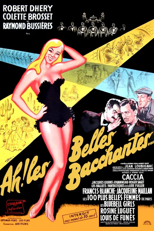 Ah! The Beautiful Priestesses of Bacchus Poster