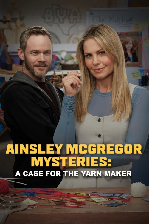 Ainsley McGregor Mysteries: A Case for the Yarn Maker Poster