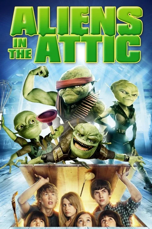 Aliens in the Attic Poster