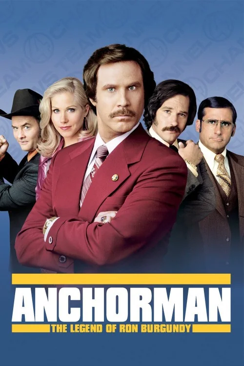 Anchorman: The Legend of Ron Burgundy Poster