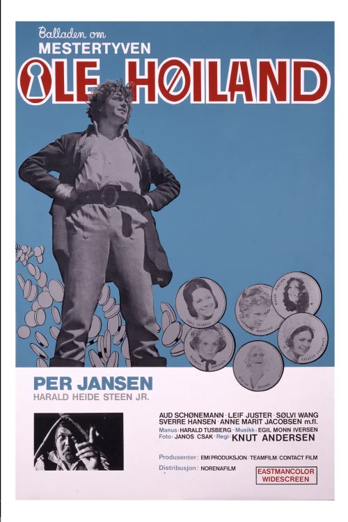 Balladen om mestertyven Ole Høiland Poster