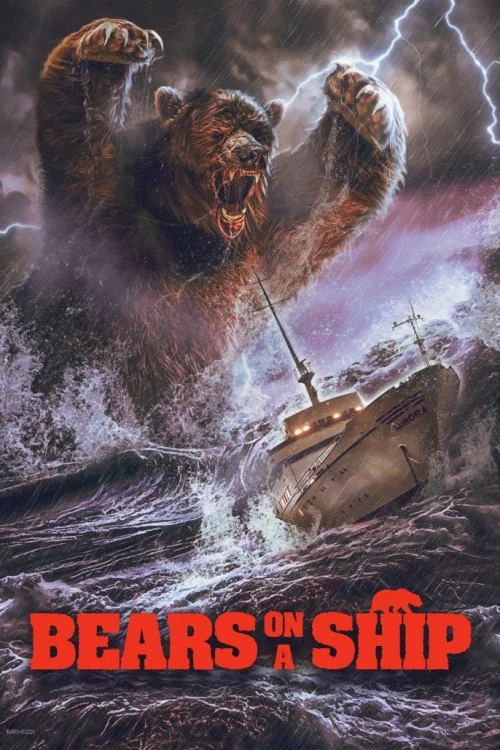 Bears on a Ship Poster