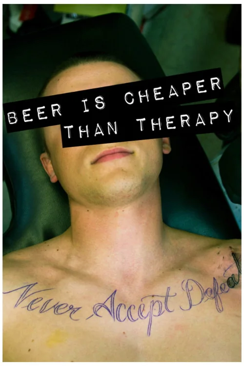 Beer Is Cheaper Than Therapy Poster