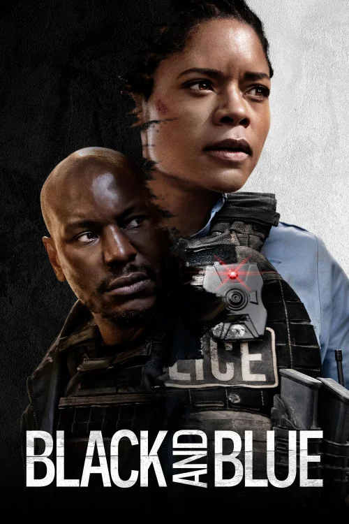Black and Blue Poster