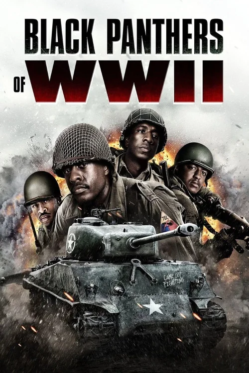 Black Panthers of WWII Poster