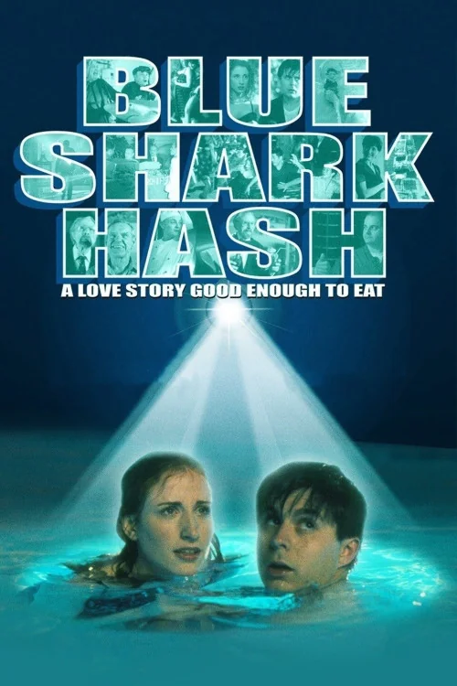 Blue Shark Hash Poster
