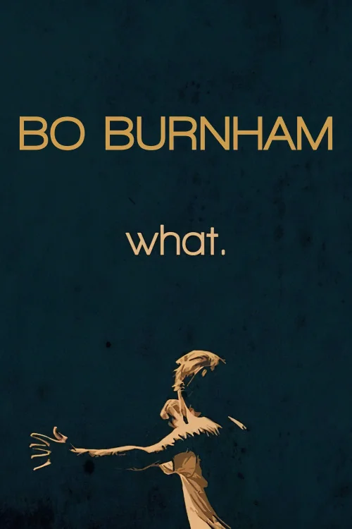 Bo Burnham: what. Poster