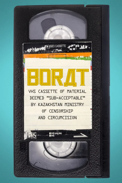 Borat: VHS Cassette of Material Deemed 'Sub-acceptable' by Kazakhstan Ministry of Censorship and Circumcision Poster