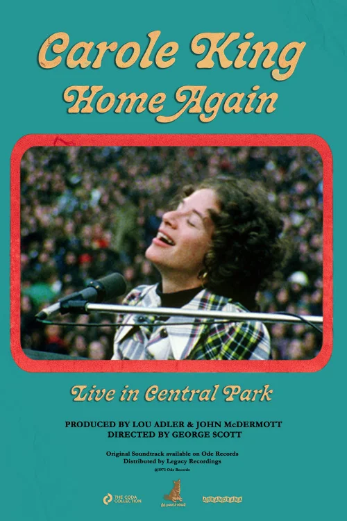 Carole King Home Again: Live in Central Park Poster