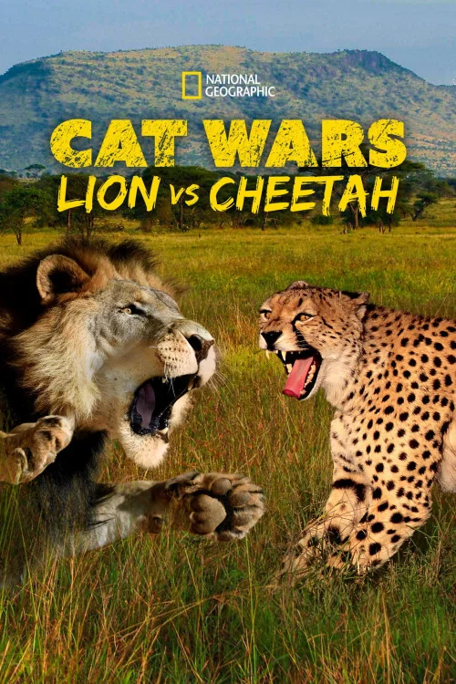 Cat Wars: Lion Vs. Cheetah Poster