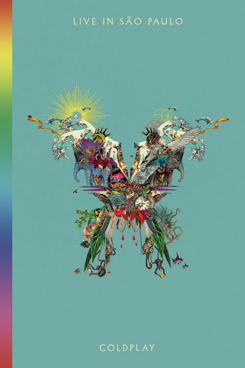 Coldplay Live in São Paulo Poster