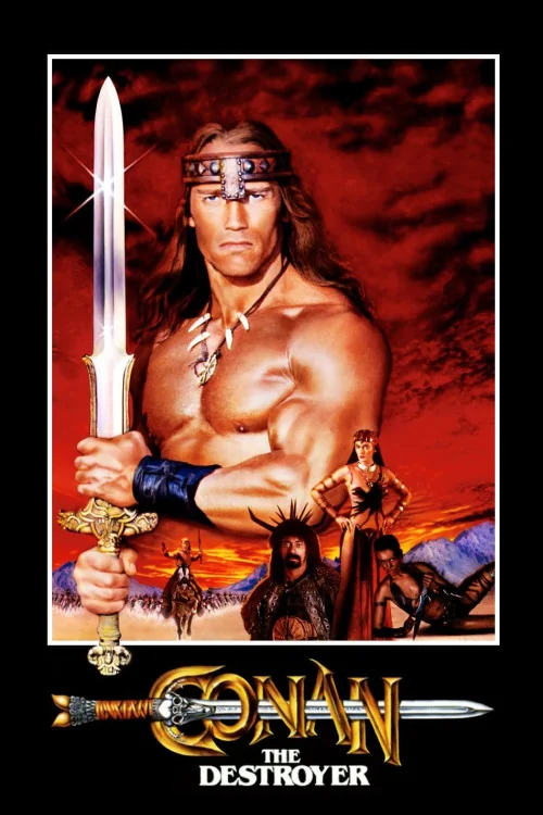Conan the Destroyer Poster