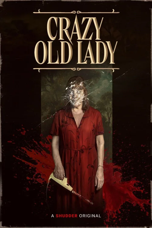 Crazy Old Lady Poster