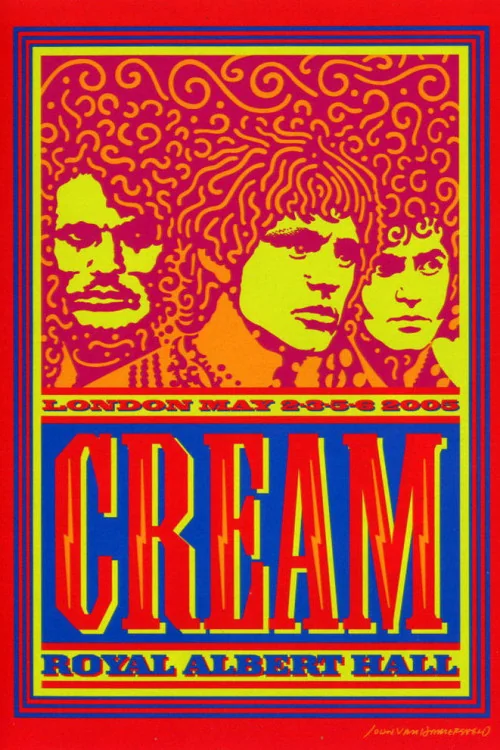 Cream: Royal Albert Hall, London May 2-3-5-6 2005 Poster