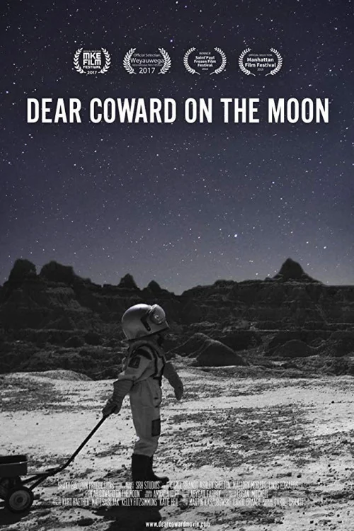 Dear Coward on the Moon Poster
