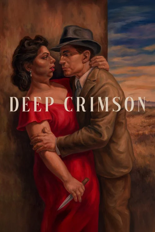 Deep Crimson Poster
