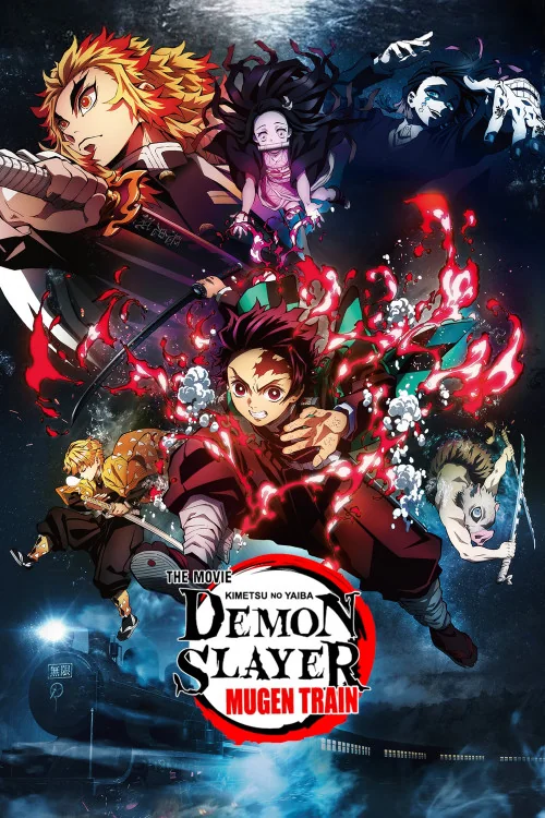 Demon Slayer: Kimetsu no Yaiba - The Movie: Mugen Train Poster