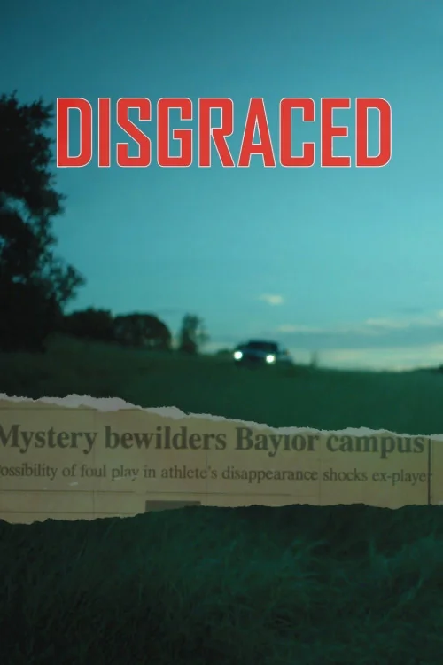 Disgraced Poster