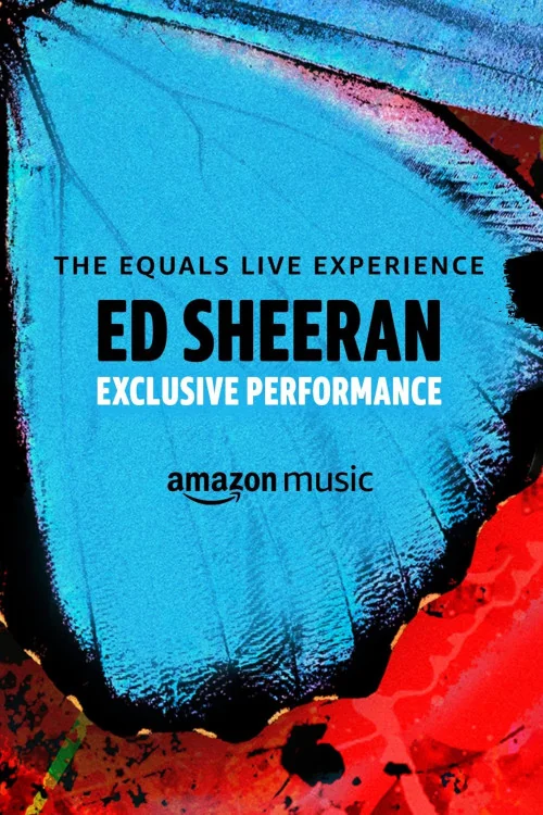 Ed Sheeran the Equals Live Experience Poster