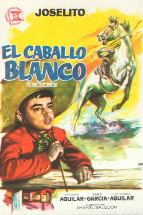 El caballo blanco Poster