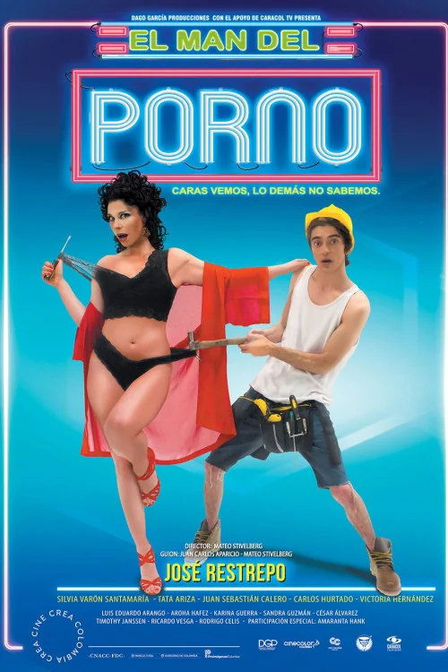 El man del porno Poster