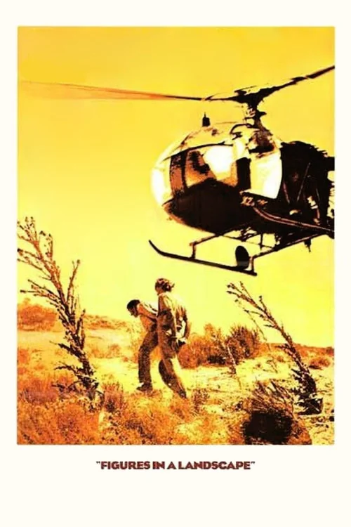Figures in a Landscape Poster