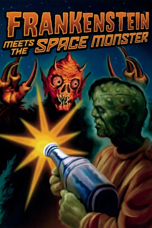 Frankenstein Meets the Spacemonster Poster