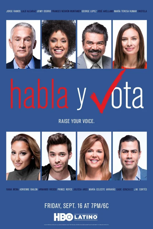 Habla y Vota Poster