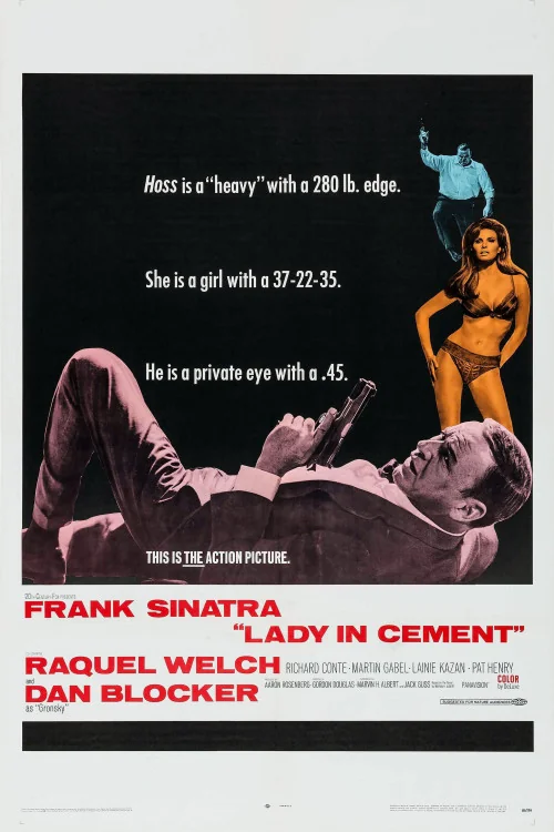 Lady in Cement Poster