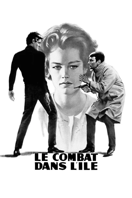 Le combat dans l'île Poster