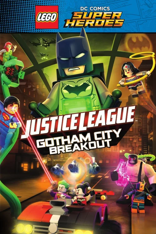Lego DC Comics Superheroes: Justice League - Gotham City Breakout Poster