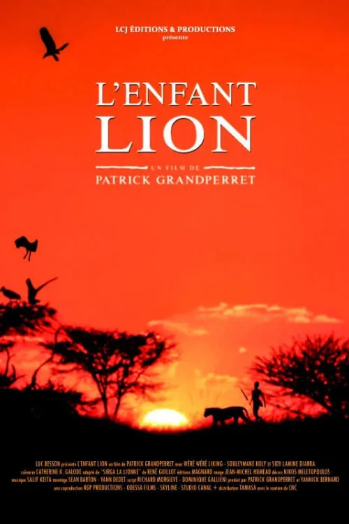 L'enfant lion Poster