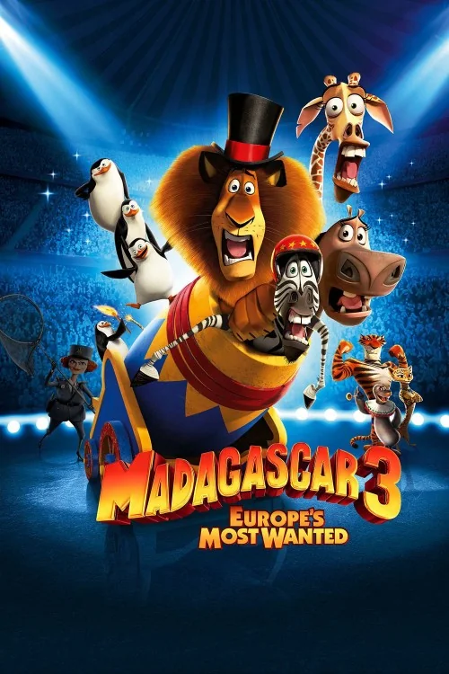 Madagascar 3: Europe's Most Wanted Poster