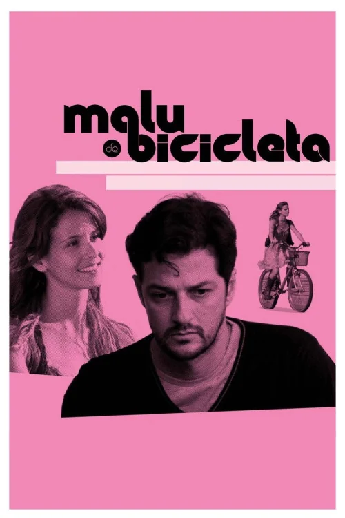 Malu on a Bicycle Poster