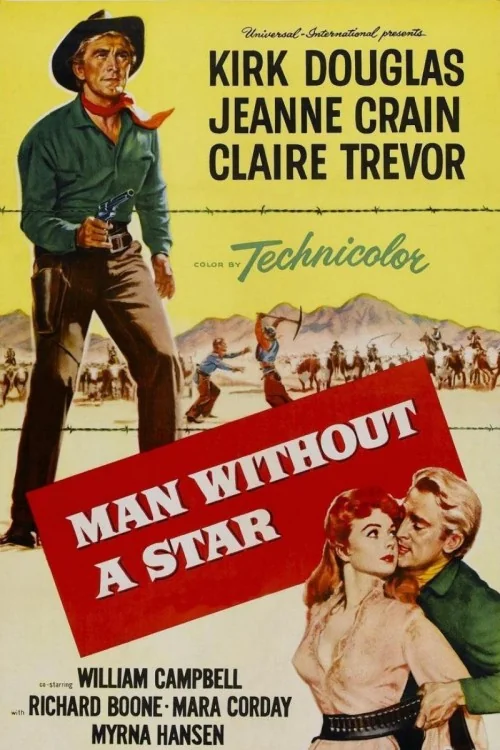 Man Without a Star Poster