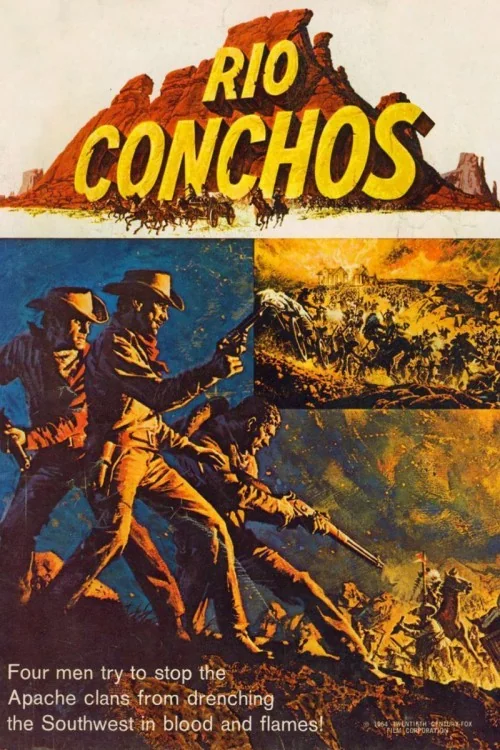Rio Conchos Poster