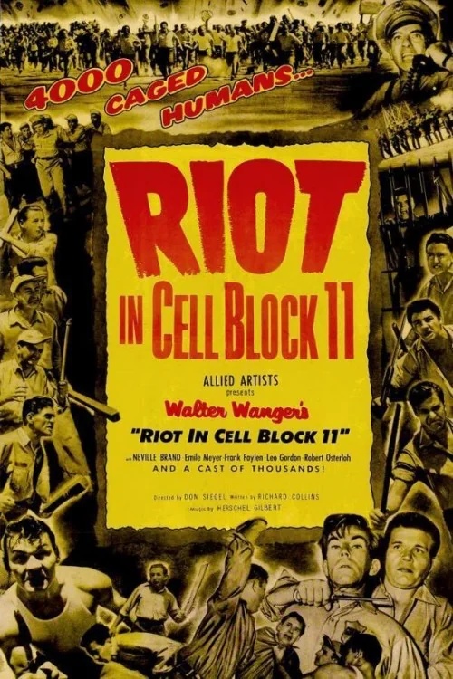 Riot in Cell Block 11 Poster