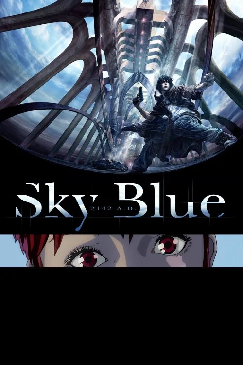 Sky Blue Poster