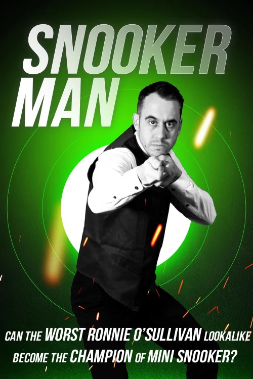 Snooker Man Poster