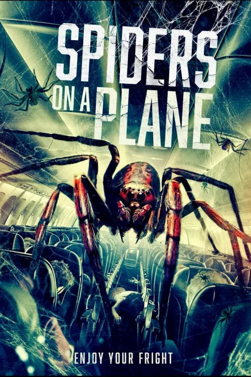Spiders on a Plane Poster