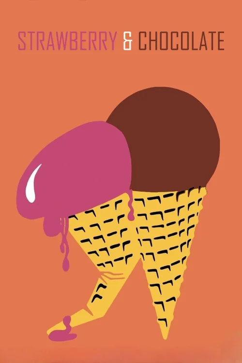 Strawberry & Chocolate Poster