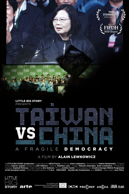 Taiwan vs China: A Fragile Democracy Poster